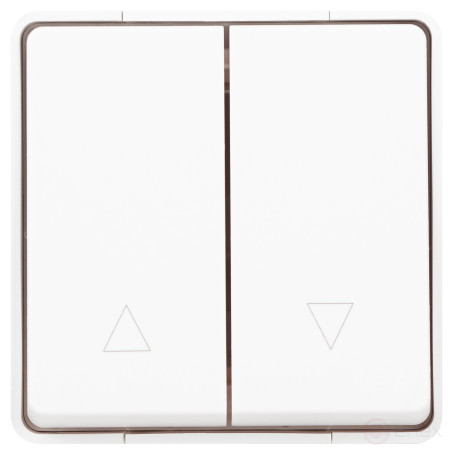 ERA Expert 11-1508-01 Switch for Blinds Push-button IP55 10AH-250V OH White