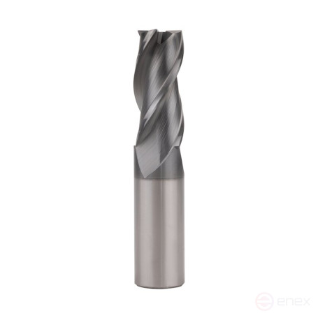Universal end milling cutter NORGAU Industrial for metal 20 mm, Z3, VHM/AlCrSiN