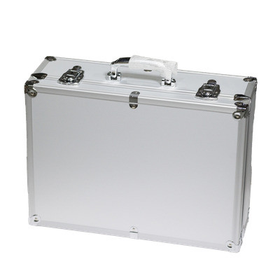 Tool box 450x330x150 mm, aluminum/steel