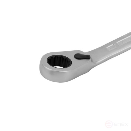 Ключ гаечный комбинированный с переключающейся трещоткой NORGAU Industrial 14 мм, N7UR-14