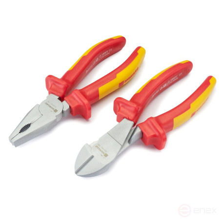 Набор шарнирно-губцевого VDE инструмента NORGAU Industrial NPS-246-180VDE, 2 предмета