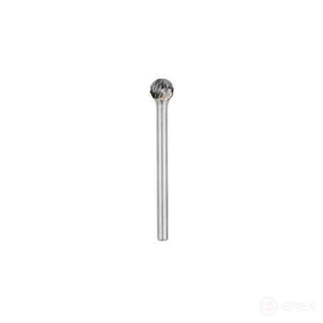 Борфреза твердосплавная NORGAU Industrial сферическая 6.3 мм, форма D, DCM