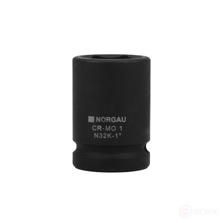 Головка торцевая ударная NORGAU Industrial шестигранная 3/4", 1", N32K-1