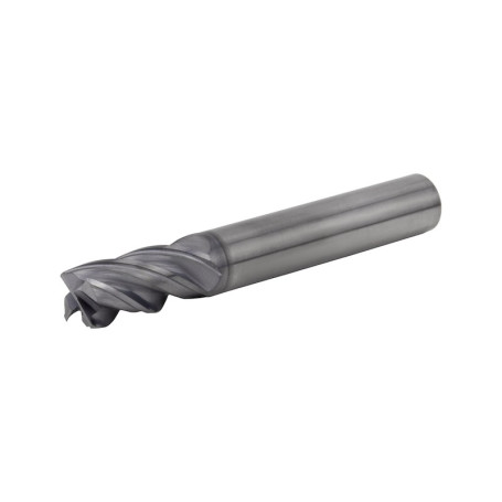 Carbide end mill NORGAU Industrial high-performance 10 mm, Z4, VHM/AlCrSiN