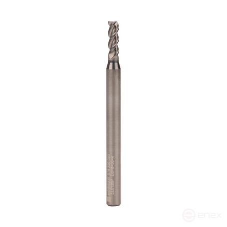 High-performance end milling cutter NORGAU Industrial for metal 3 mm, Z3, VHM