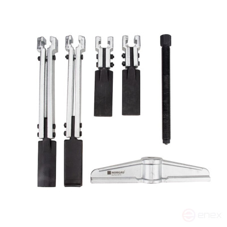 Набор универсальных съемников NORGAU Industrial с двумя захватами, NUP24-SET2