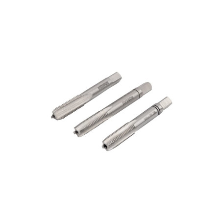 Set of hand taps NORGAU Industrial M7, HSS, 3 pieces