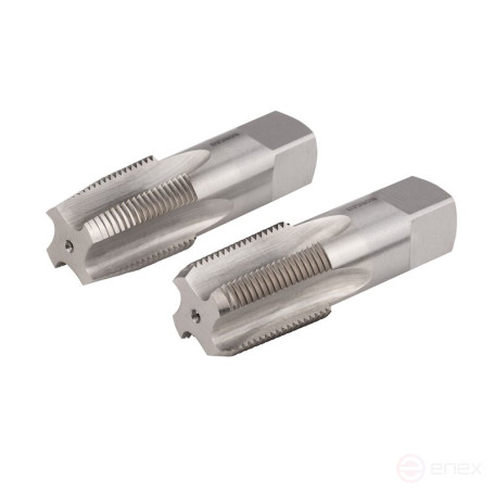 Комплект ручных метчиков NORGAU Industrial NPT3/4x14, HSS, 2 предмета