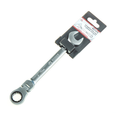 Ключ комбинированный 17 мм. трещоточный, шарнирный ARNEZI R1030517
