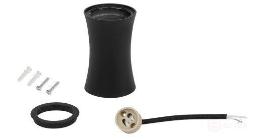 Светильник накладной ЭРА OL19 BK под лампу MR16 GU10 черный