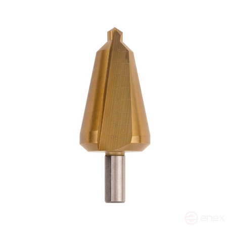 Набор конических сверл NORGAU industrial по металлу 3-30.5 мм, HSS/TIN, 3 предмета