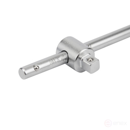 Set of hexagon socket heads NORGAU Industrial with 1/4" accessories, 35 pieces, N2035-S414 in a metal box