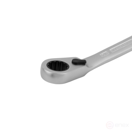 Ключ гаечный комбинированный с переключающейся трещоткой NORGAU Industrial 12 мм, N7UR-12