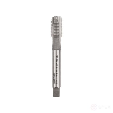 Machine tap NORGAU Industrial for through holes M16, form B, HSS-E