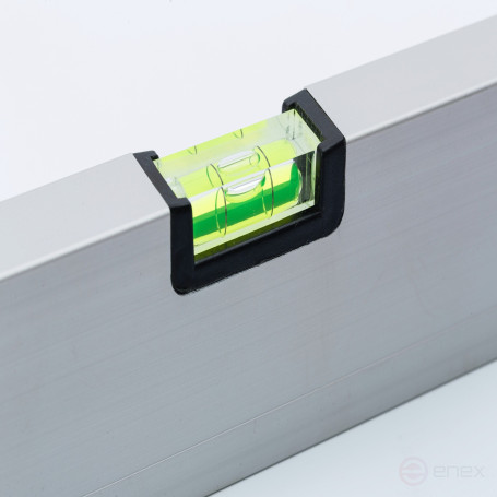 Anodized "PREMIUM" level (3 acrylic indicators) 120 cm