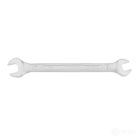 Ключ гаечный рожковый двусторонний NORGAU Industrial 9х11 мм, N6-9х11
