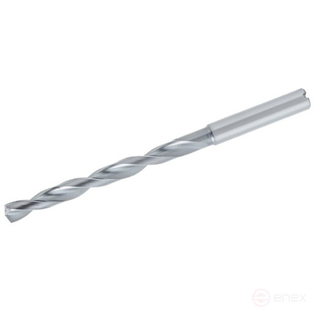 Spiral drill bit NORGAU industrial for metal 17.8 mm, 8xD, VHM/ALTIN, UNI