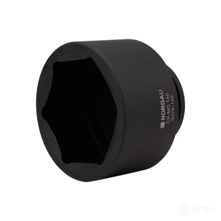 Головка торцевая ударная NORGAU Industrial шестигранная 1.1/2", 140 мм, N37K-140