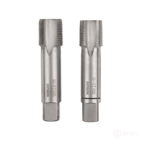 Set of hand taps NORGAU Industrial MF24x1.5, HSS, 2 pieces