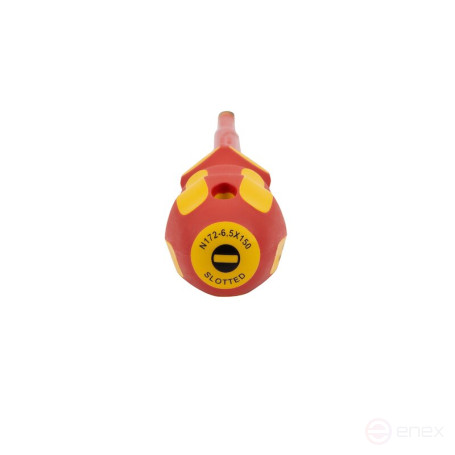 Dielectric slotted screwdriver NORGAU Industrial 6.5 x 150 mm, N172