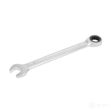 Ключ гаечный комбинированный NORGAU Industrial с трещоткой 13 мм, N7R-13