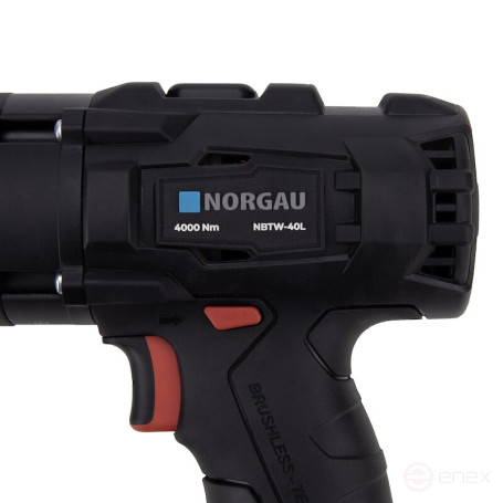 Гайковерт динамометрический аккумуляторный NORGAU Industrial с цифровым дисплеем 1", 1000-4000 Нм, NBTW-40L