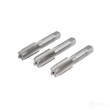 Комплект ручных метчиков NORGAU Industrial M16, HSS-E, 3 предмета