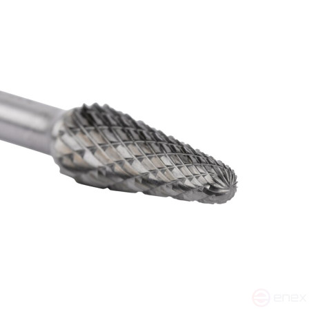 Набор борфрез твердосплавных NORGAU Industrial режущие головки 10 мм, DCM, 10 предметов