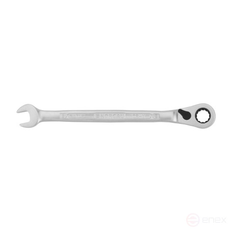 Ключ гаечный комбинированный с переключающейся трещоткой NORGAU Industrial 8 мм, N7UR-8