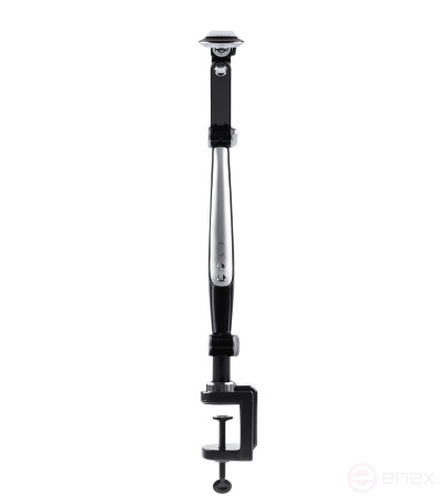 Настольный светильник ЭРА NLED-496-12W-BK светодиодный на струбцине черный