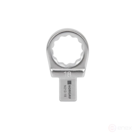 Насадка накидная NORGAU Industrial для динамометрического ключа 18, прямоугольный привод 9х12