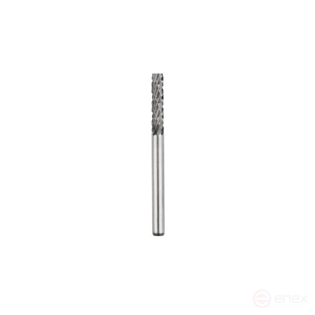 Борфреза твердосплавная NORGAU Industrial цилиндрическая 3 мм, форма A, DCM