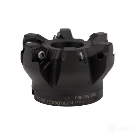 End mill with replaceable plates NORGAU Industrial N390.D63.27.Z6.08