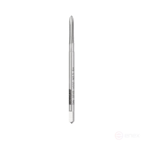 Machine tap NORGAU Industrial for through holes M2.5, form B, HSS-E