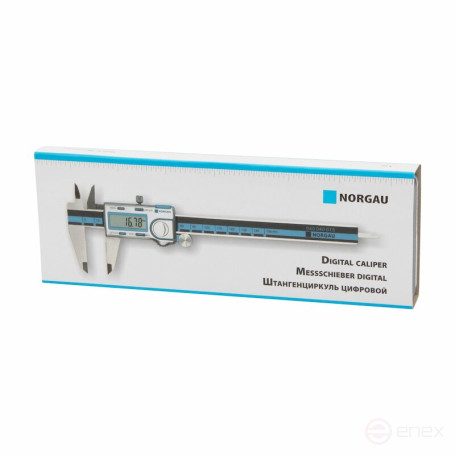 Штангенциркуль цифровой ABS NORGAU Industrial 0-150 мм, NCD-15AD