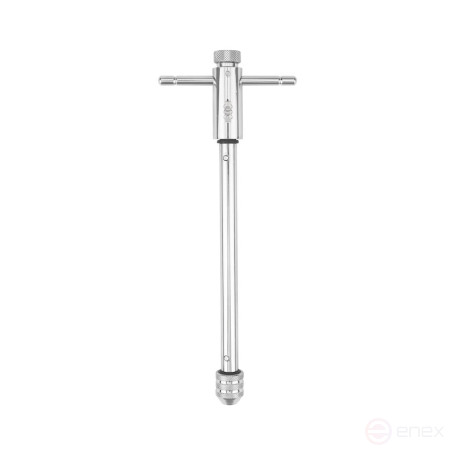 NORGAU Industrial hand crank with ratchet long No. 1, M3-M10, 250 mm