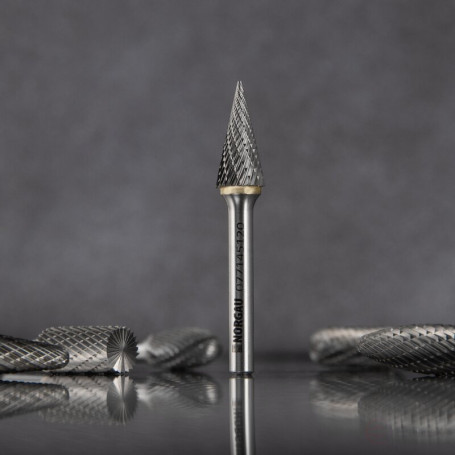 Set of boreholes carbide NORGAU Industrial cutting heads 12 mm, 10 pieces