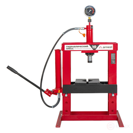 Hydraulic 10t table press with pressure gauge ARNEZI R7109100