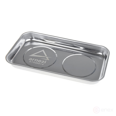 Rectangular magnetic tray for fasteners, 136x237 mm ARNEZI R7006014