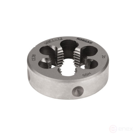 Inch die NORGAU Industrial for metal UNF 1", HSS