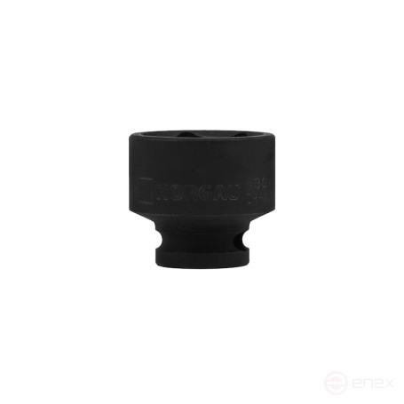 Головка ударная торцевая NORGAU Industrial шестигранная 3/8", 24 мм, N30K-24