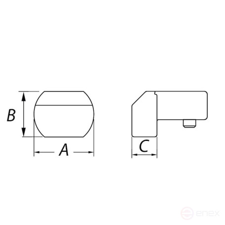Насадка для приваривания NORGAU Industrial 8, N912