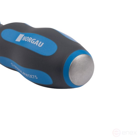 Отвертка крестовая NORGAU Industrial с ударным наконечником PH1, N161K