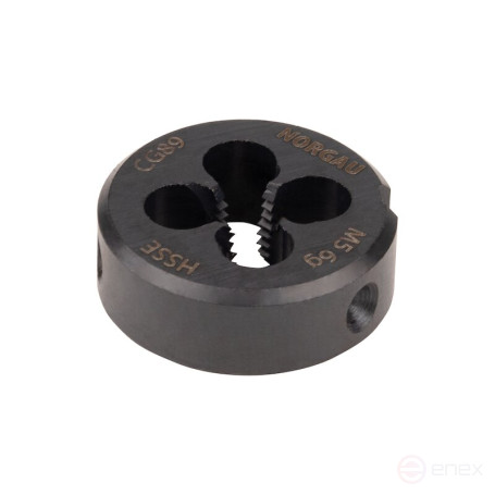 Плашка NORGAU Industrial по металлу M5, HSS-E/VAP