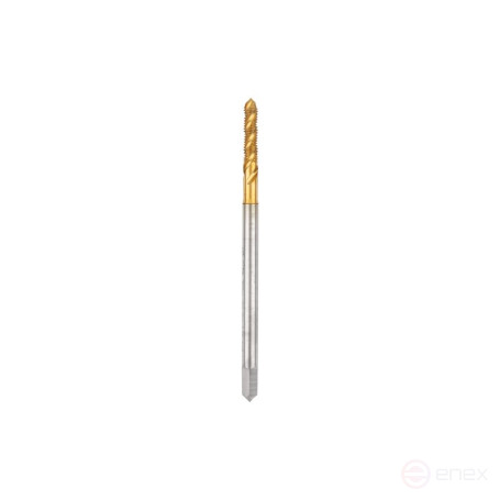 Machine tap NORGAU Industrial for blind holes M2.5, form C, HSS-E/TiN