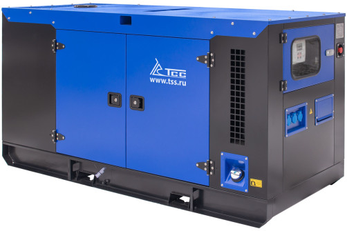 Diesel generator TSS AD-40S-T400 in a noise-proof casing with AVR