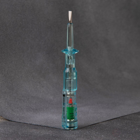 Отвертка индикаторная NORGAU Industrial шлицевая 3.5 мм, N4615