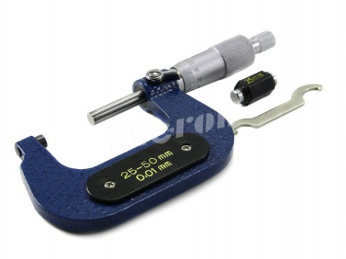 Micrometer MK - 25 0.01 with verification, 128349
