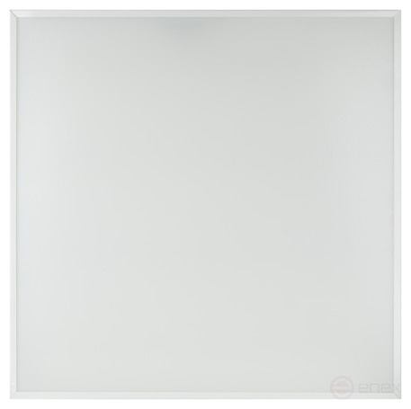 LED Lamp ERA SPO-914-9- 40K-038 38W 4000K 3990Lm 595x595x40 matte with uniform illumination.