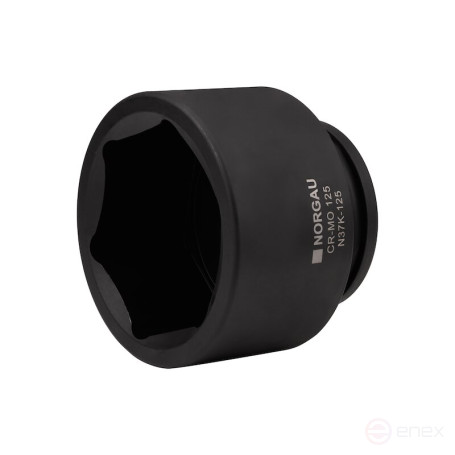 Головка торцевая ударная NORGAU Industrial шестигранная 1.1/2", 125 мм, N37K-125